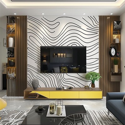 Odnos dužine TV ormarića i pozadinskog zida televizora